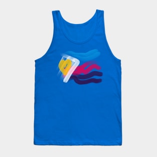 Pride Paint Polyamorous Tank Top